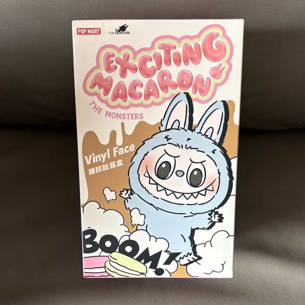 Exciting Macaron The Monsters Vinyl Face Plush Toy